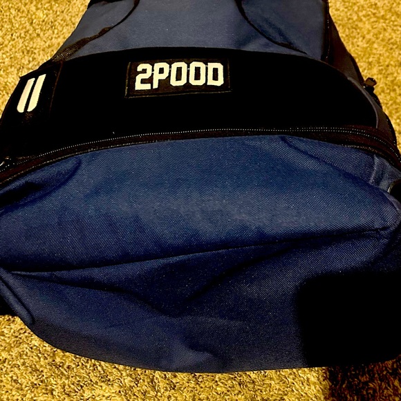 COPY - 2Pood Gym Navy Performance Backpack 2.0 - Picture 3 of 3